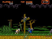une photo d'Ã©cran de Ghouls n Ghosts sur Sega Megadrive